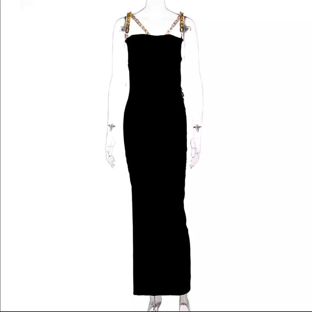 π₯Evening party chain maxi dress.π₯π₯π₯ - Picture 1 of 10